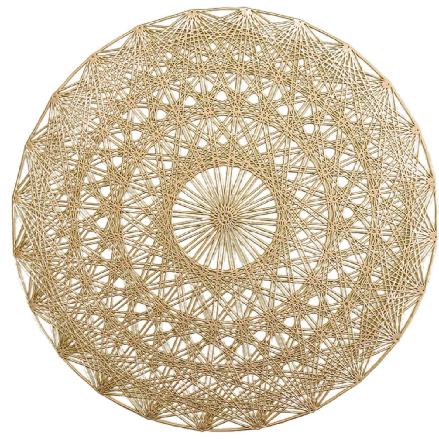The Gold Chariot Wheel of Helios Drinking Coaster